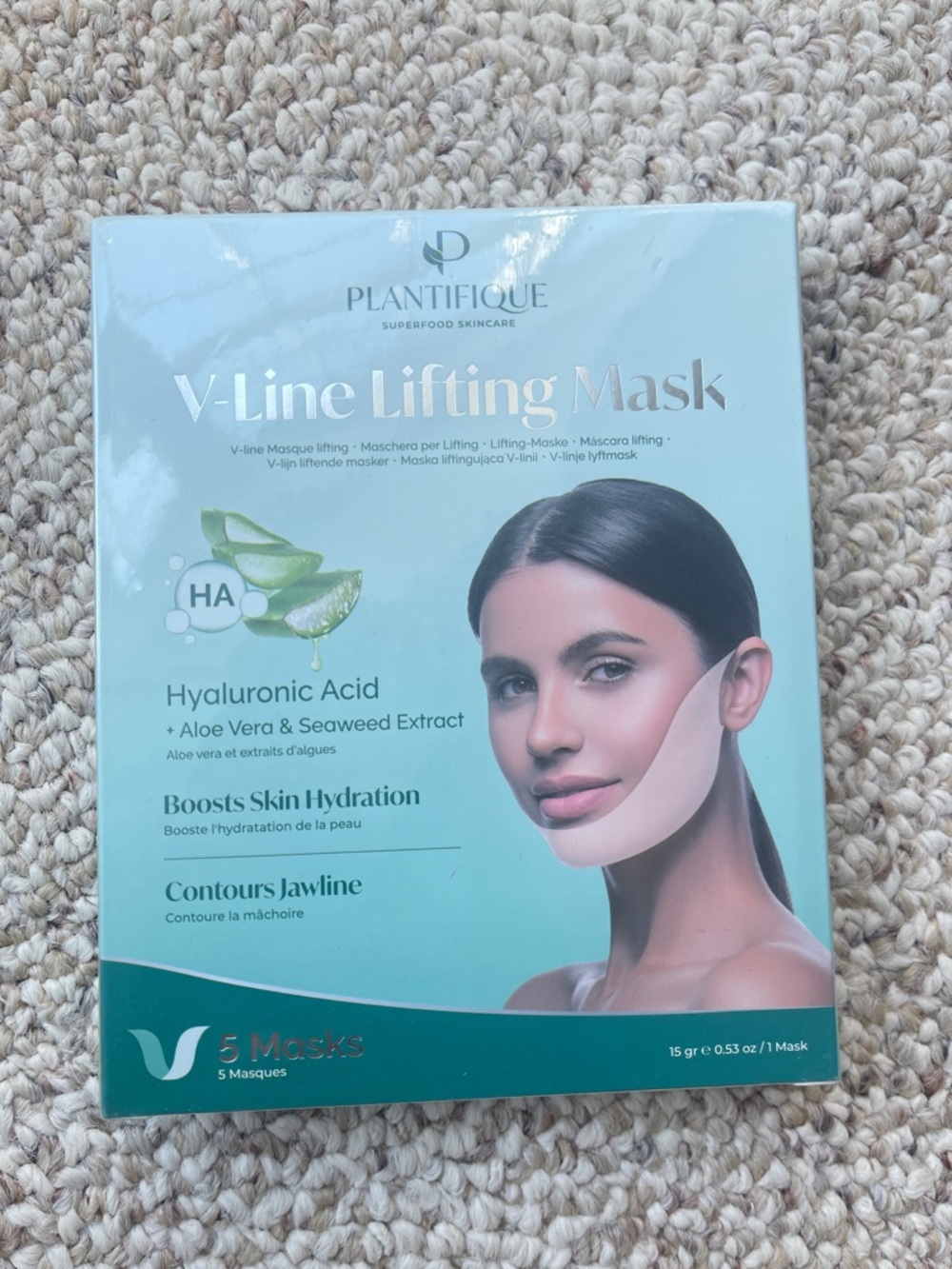V-Line Lifting Mask – Hyaluronic Acid (Aqua)